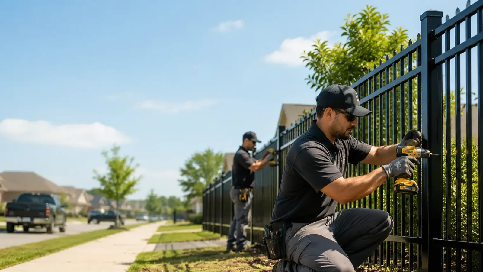 Metal Fence Installation in Miamiville, OH